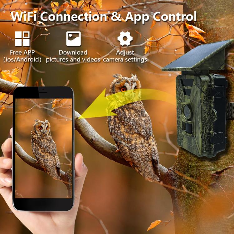 PR903W WiFi Version 8K HD Night Vision Infrared Hunting Camera, PR903W