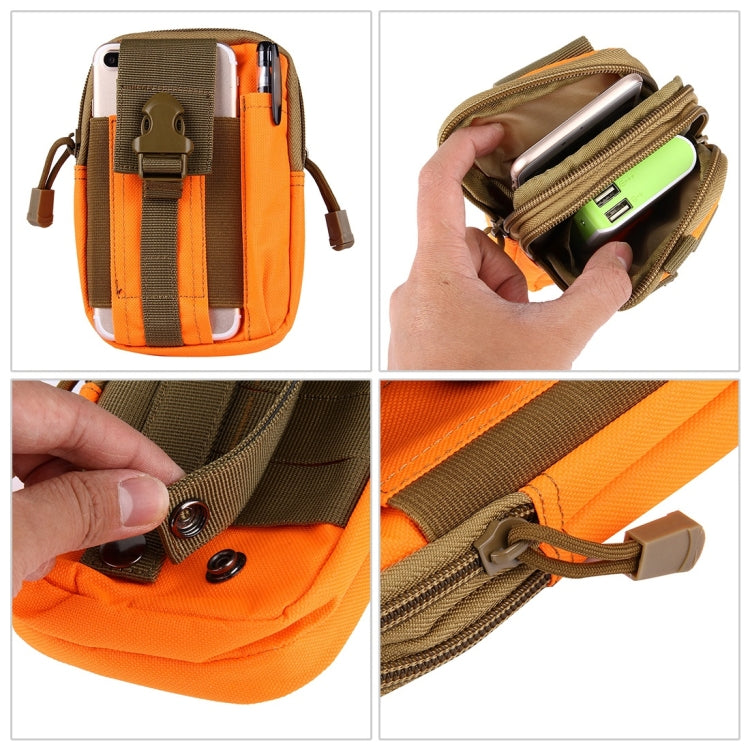 Stylish Multifunctional Outdoor Sports Running Hiking Riding Travelling Waist Bag Phone Camera Protective Case Card Pocket Wallet with Belt Bandage Binding Tape, Waist Bag