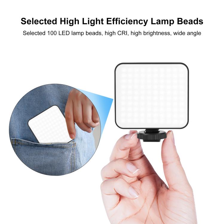 PULUZ 100 LED 5W Video Splicing Fill Light for Camera / Video Camcorder, 100 LED 5W