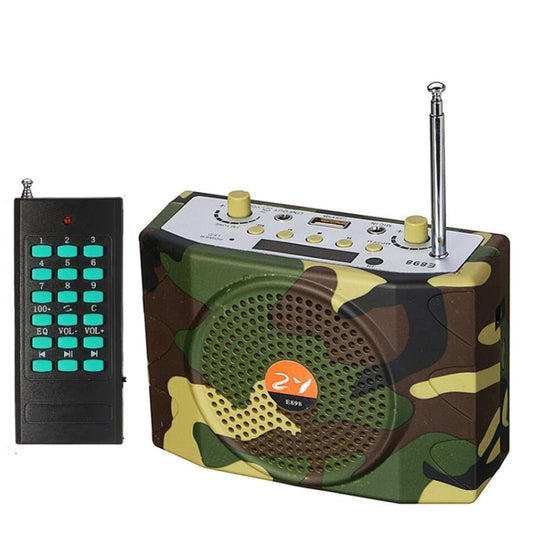25W  Bluetooth Voice Amplifier Bird Hunting Speaker Supports USB/TF/FM 1000m Remote Control, EU Plug, UK Plug, US Plug, AU Plug